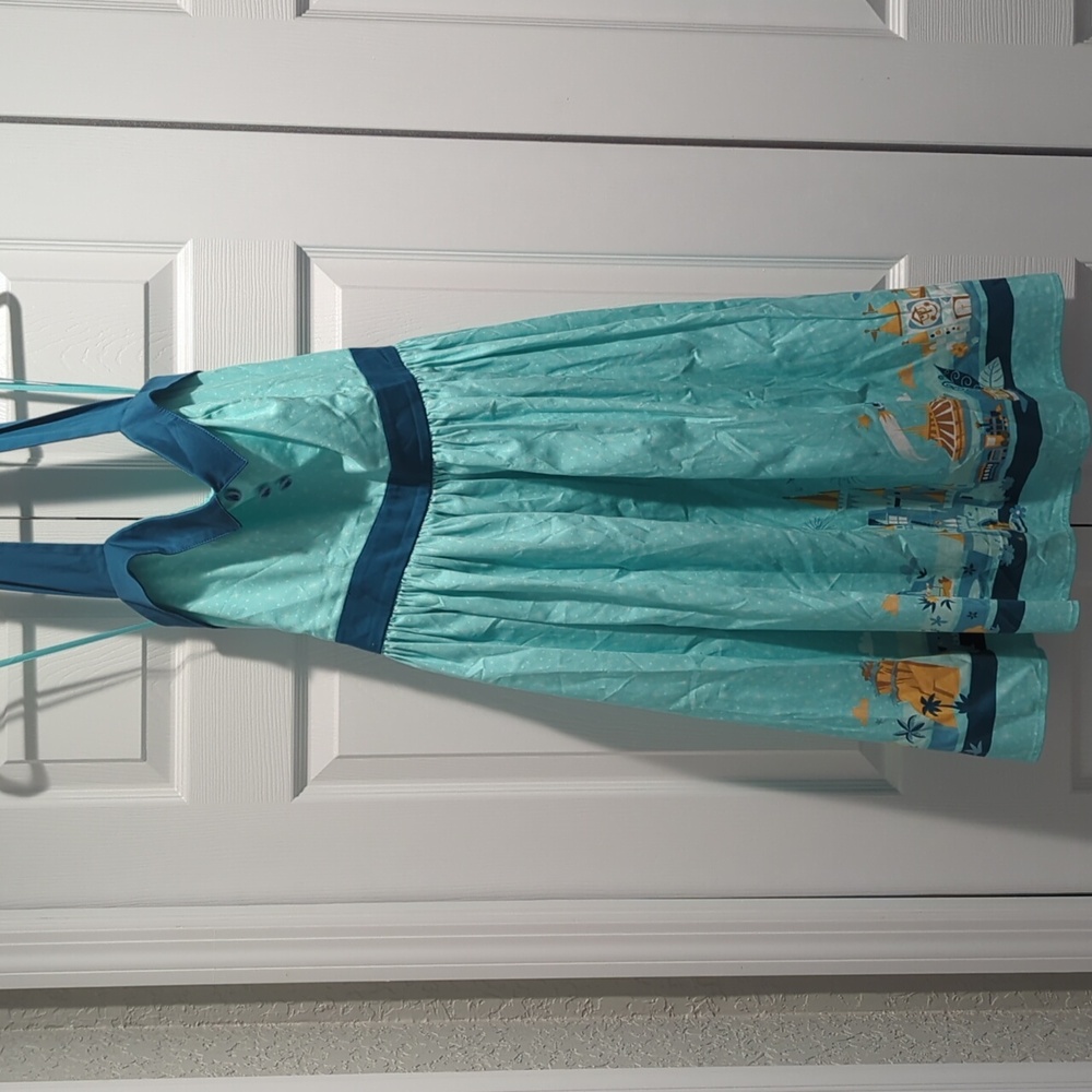 Disney Parks Dress Shop Blue Magic Kingdom Dress in size XL